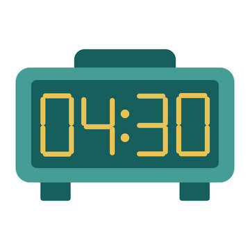 Digital clock with the time 04.30 vector
Vector clock with the time