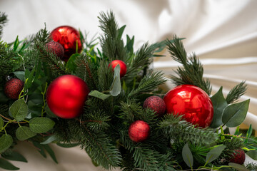 New Year mood in the room