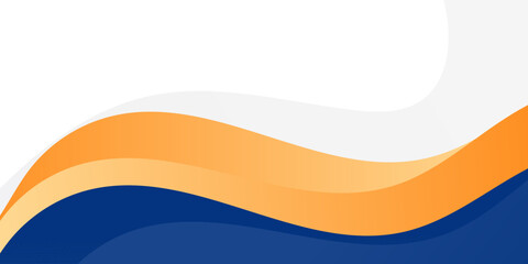 yellow blue abstract background with abstract fluid shapes. Modern Trendy design in Vector Illustration