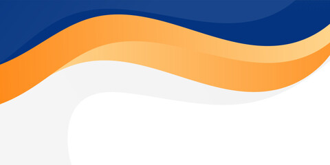 yellow blue abstract background with abstract fluid shapes. Suit for banner, web, brochure, pamflet and presentation