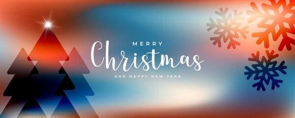 Merry Christmas, Modern Background, Greeting Card