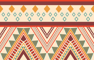 Seamless geometric ethnic pattern. Native American ethnic design, Southwestern decor design for background ,curtain, carpet, wallpaper, clothing, wrapping, Batik.
