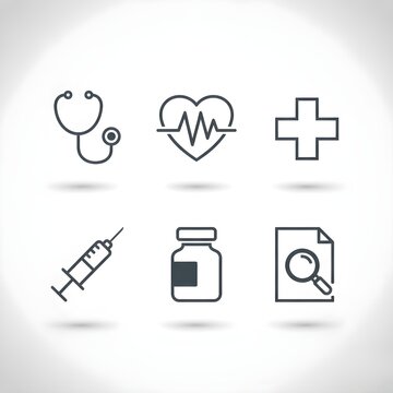 medical icon vector illustration
