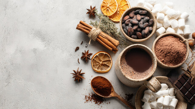  Premium hot cocoa preparation ingredients