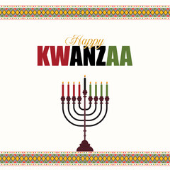 Kwanzaa is a week-long African American cultural celebration.