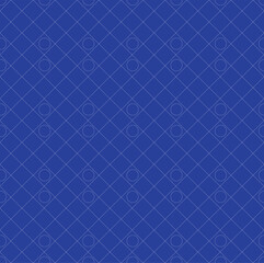 Illustrator, geometric two-color seamless pattern present