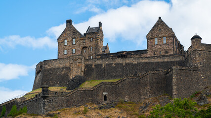 Obraz premium Edinburgh Castle in Scotland