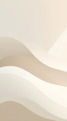 A minimalist soft neutral background perfect for fostering a calm mindset and enhancing tranquility in any space.