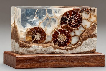 Unique mineral rock specimen with natural beauty high resolution picture