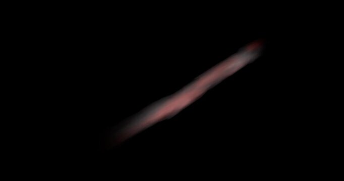 bullet trail effect on black background