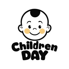 Children day logo icon.eps