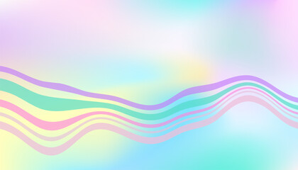 Colorful waves. Abstract background