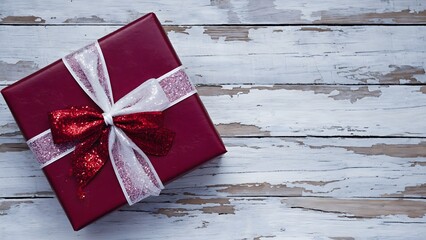 Fototapeta premium red gift box
