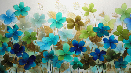 Elegant wedding invitation card background . Minimal hand painted watercolor Hydrangea flowers texture template background. Design for wedding, vip cover, poster, rsvp moderncard.Valentine's Day