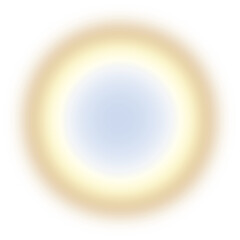 Soft yellow blue glow background