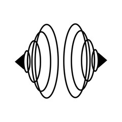 Y2K monochrome vector illustration with futuristic lines, sharp edges and clean transparent design. 