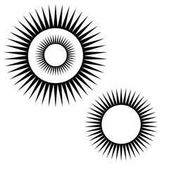 Y2K inspired abstract black vector art with clean outlines and transparent aesthetic for modern design projects.