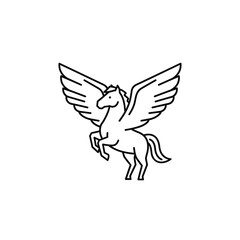 A Pegasus vector