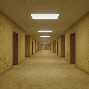 LEVEL 0: BACKROOMS ESCAPE, INFINITE ANCIENT OFFICE SPACE