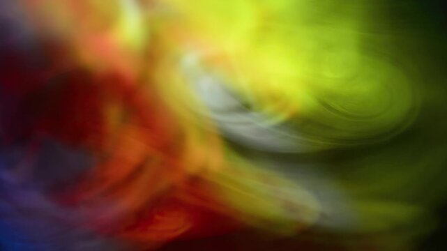 Smoke with Rasta Colors Yellow Red Green Background