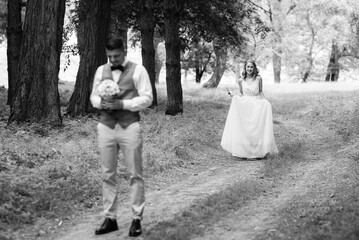 the first meeting of the bride and groom