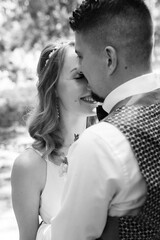 the first meeting of the bride and groom