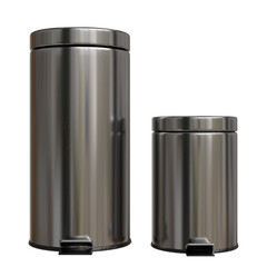 Stylish stainless steel trash cans for modern homes and offices