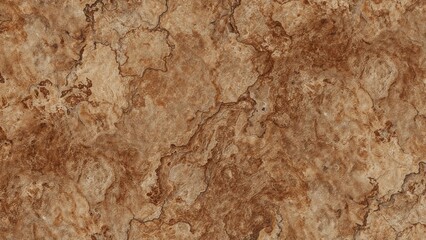 Naklejka premium Rust-colored marble surface with a textured, veined appearance.