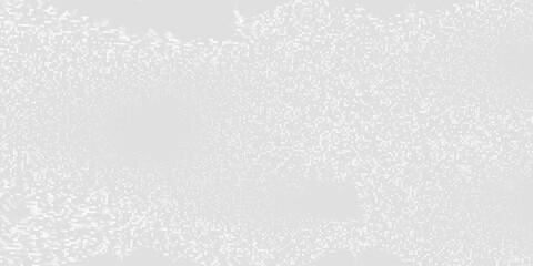 Dot white gray wave light technology texture background. Abstract big data digital concept.