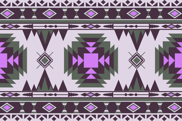 Southwest Geometric Abstract Ethnic Pattern seamless.