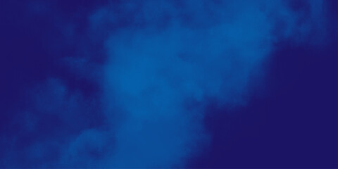 Abstract dark background. Blue smoke. Science experiment concept. abstract colorful abstract blue colorful background, painting, watercolor, spatula, frost. blue smoke background .