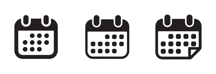 Schedule icon symbol, time management, .appointment schedule flat icon icon, vector illustration EPS 10.