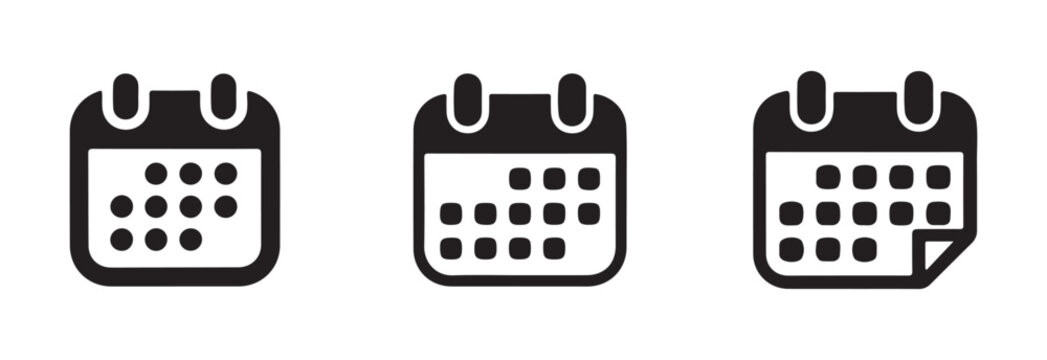 Schedule icon symbol, time management, .appointment schedule flat icon icon, vector illustration EPS 10.