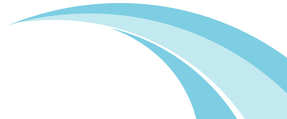 Abstract blue waves background, minimal waves design concept