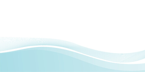 Abstract blue wave background, minimal wave design concept, vector illustration. for banner, banner.eps.10