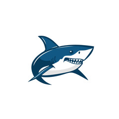 Shark Cartoon Design Very Cool