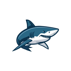 Shark Cartoon Design Very Cool