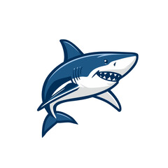 Shark Cartoon Design Very Cool