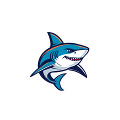 Shark Cartoon Design Very Cool