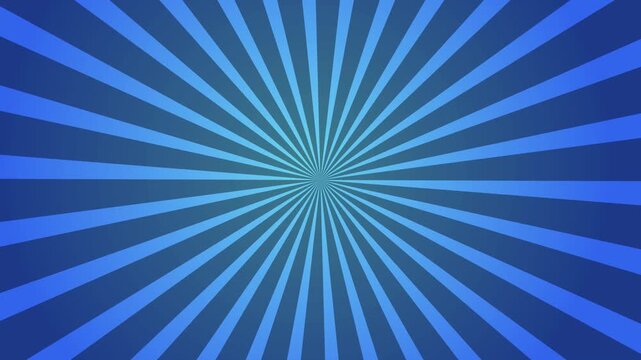 Motion sunburst abstract background, Radial light trails radiate outward abstract animated background screen saver loop light ray effects burst from center