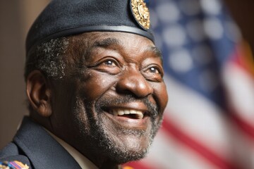 Symbolic visual concept honoring veterans with themes of courage unity and remembrance.