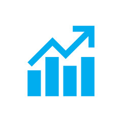 business arrow graph icon