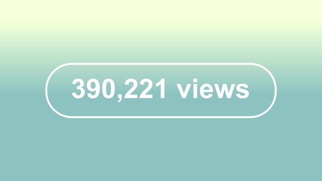 YouTube Analytics Showing Views Increasing