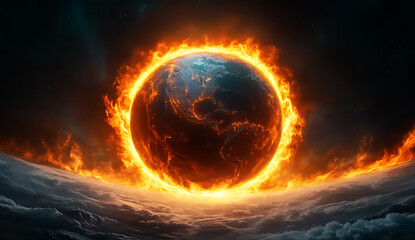 A Stunning Display of Aurora-Like Plasma Arcs Illuminating the Night Sky with a Brilliant Fireball Creating an Ethereal Atmosphere Above a Serene Landscape