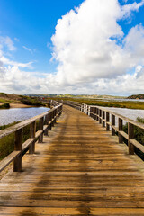 Fototapeta premium Passadiços de Alvor, Algarve, Portugal