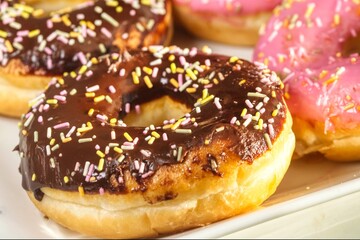 donuts with icing sugar