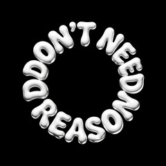 3d graphic of a circle symbol made of many spheres