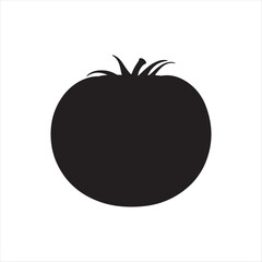 vector illustration of a tomato