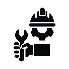  engineering glyph icon illustration vector graphic.eps