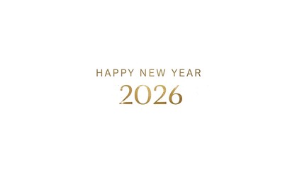 Wishing you a sparkling Happy New Year 2026 with elegance and style, perfect for invitations and festive digital greetings to start the year right